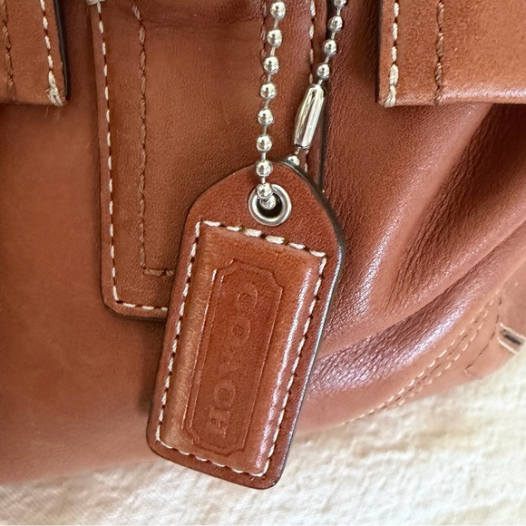 Vintage Coach Soho Hampton Satchel Leather Handbag - Picture 13 of 16